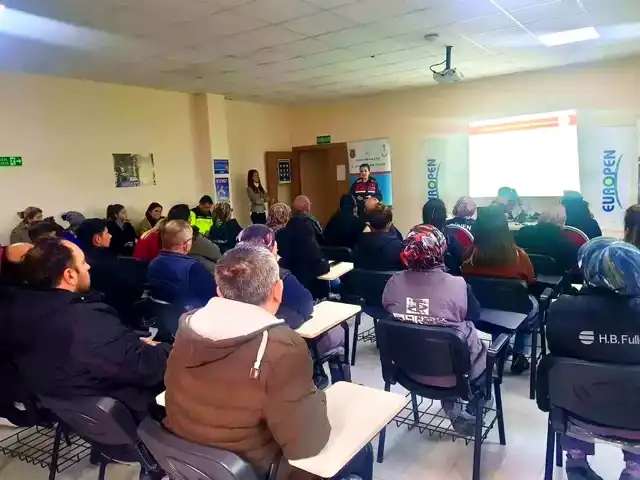 Eskişehir Fabrikasında Çalışanlara Jandarma Semineri